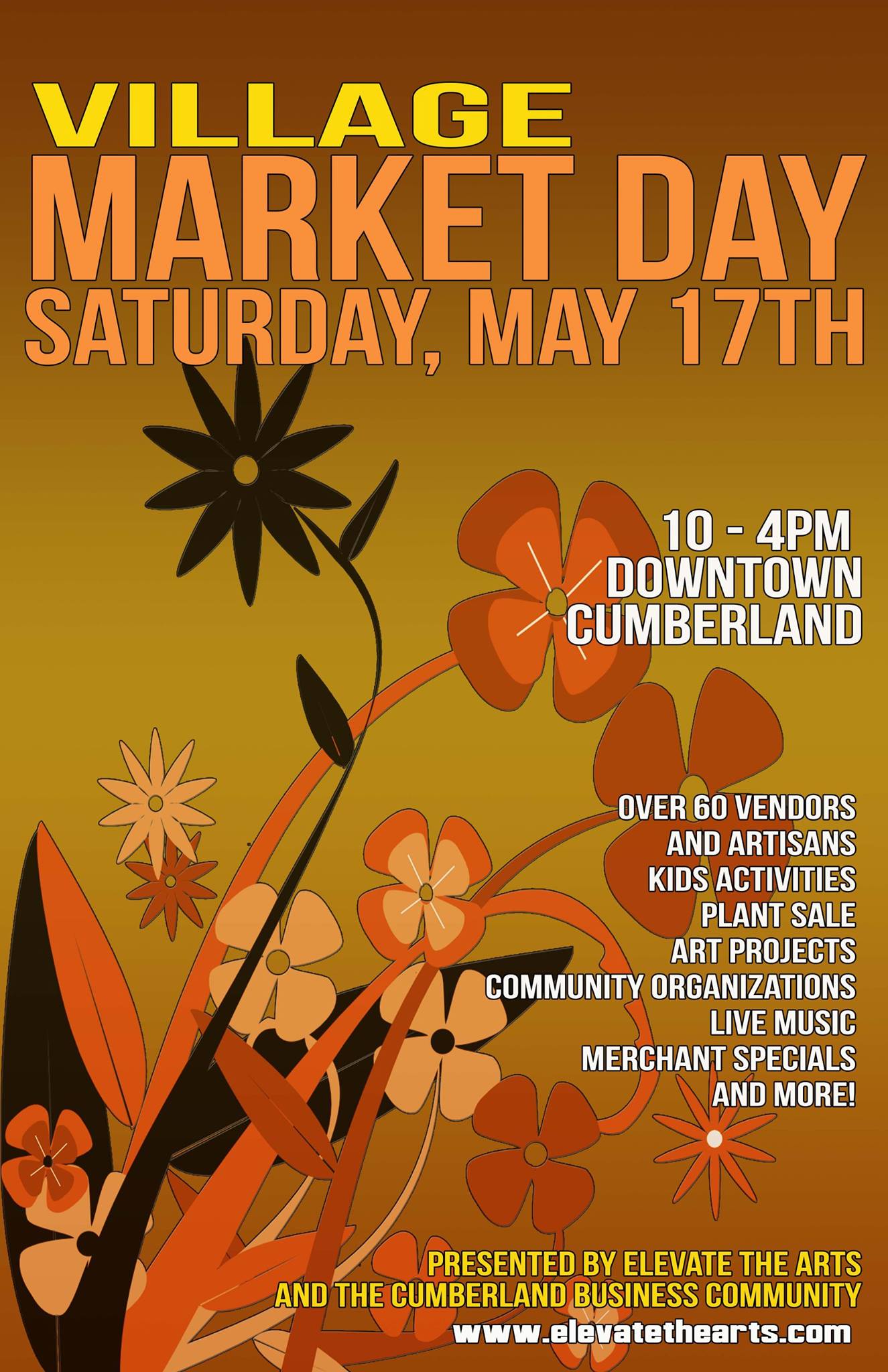 Cumberland Market Day brought to you by Elevate the Arts | Currently Cumberland