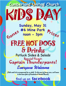 Kids Day Poster 2015 | Currently Cumberland