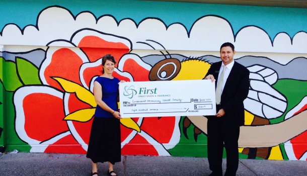 First Credit Union & Insurance award $10,000 in Community Impact Funding