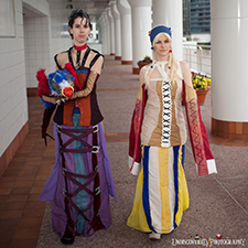 Photo Submitted: Cosplay judges Kari and Julie