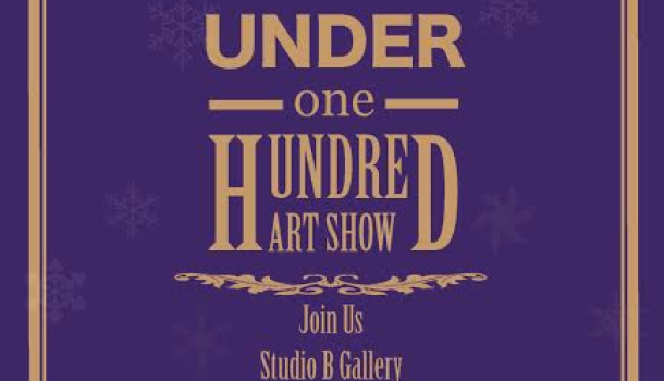 10 UNDER 100 SHOW:  3rd Annual Holiday Art Show opens December 4th at Studio B in Cumberland