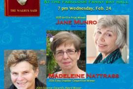 Fat Oyster Reading Series – February