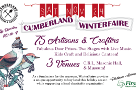 Cumberland WinterFaire November 24th!